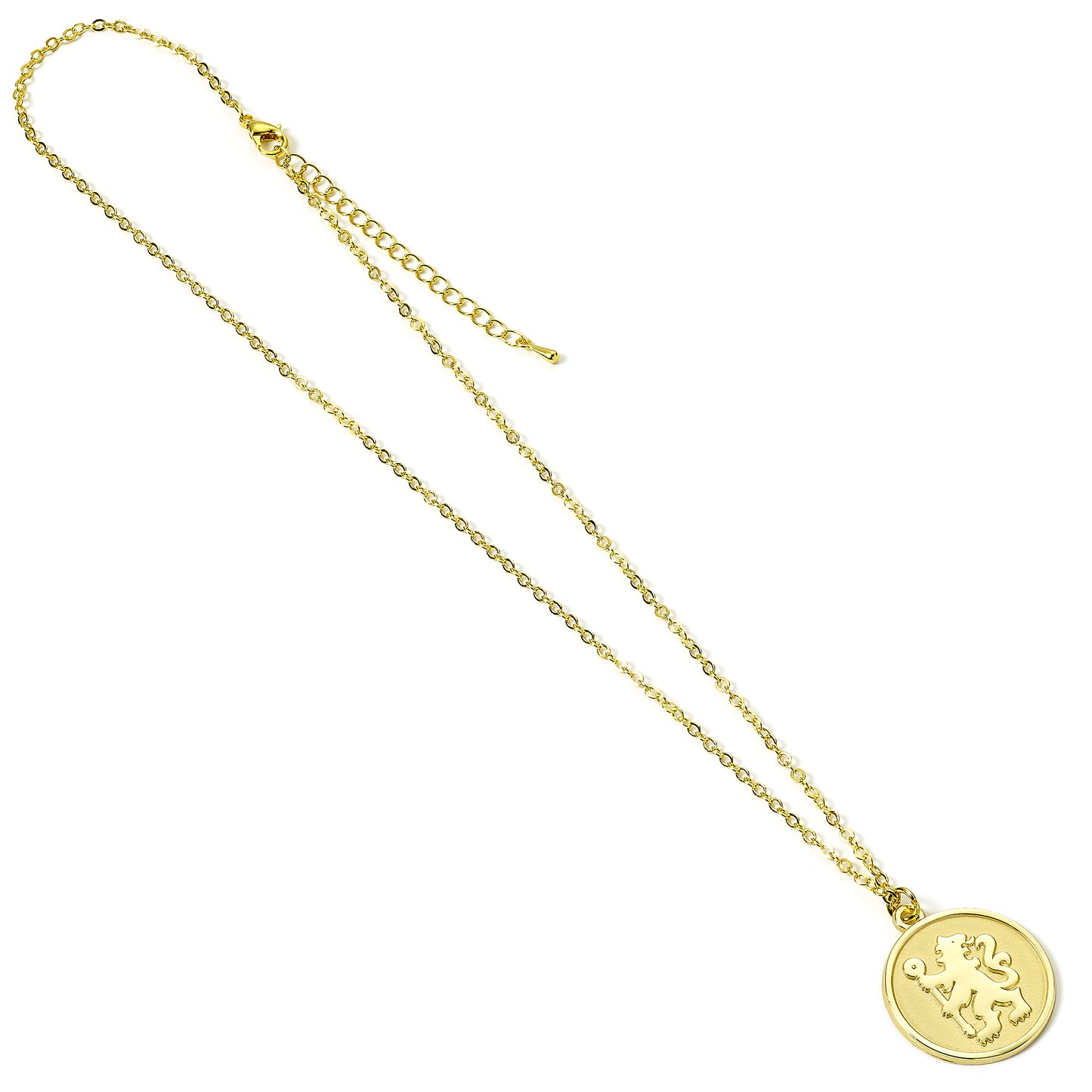 Chelsea Football Club Gold Finish Crest Necklace