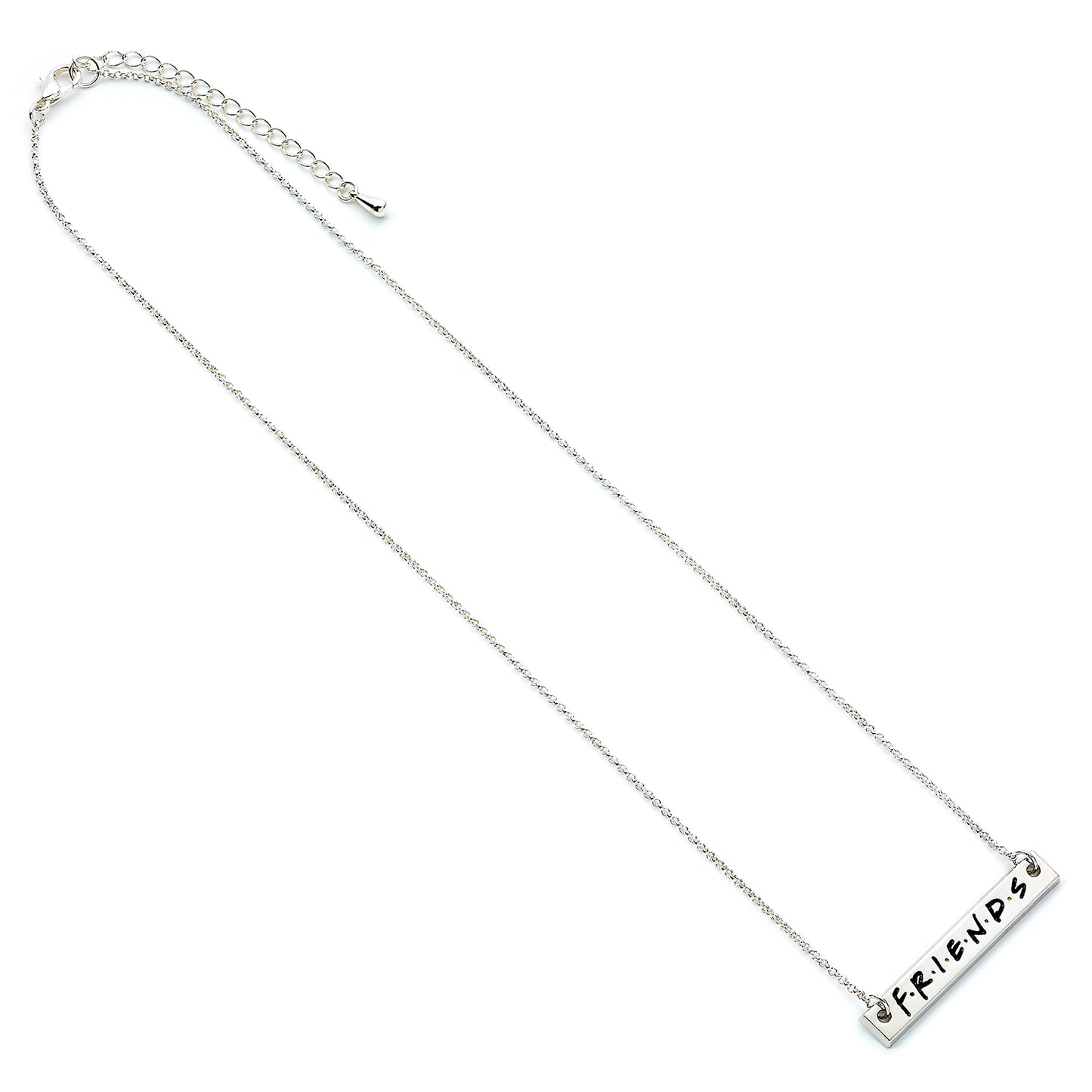 Friends the TV Series Bar Necklace - Silver