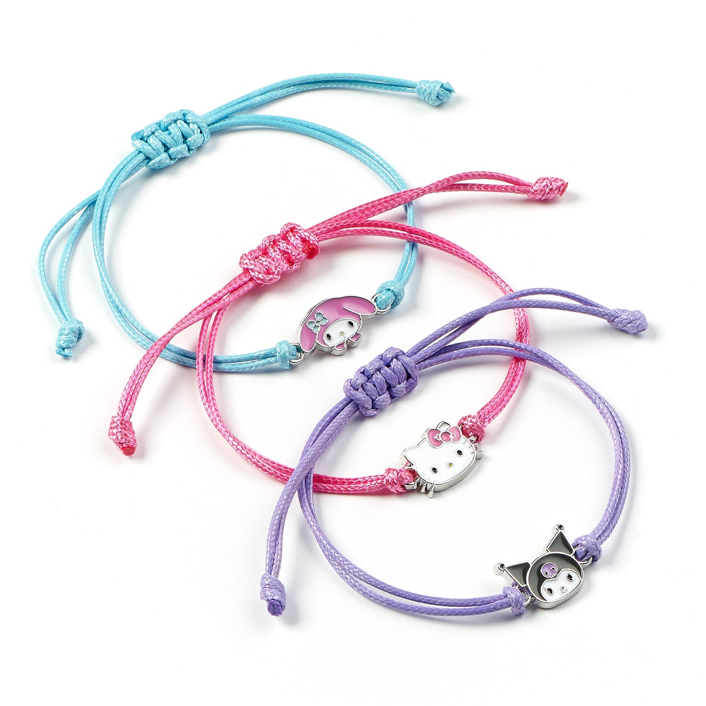 PRE ORDER - Hello Kitty Kuromi And My Melody Friendship Bracelet Set