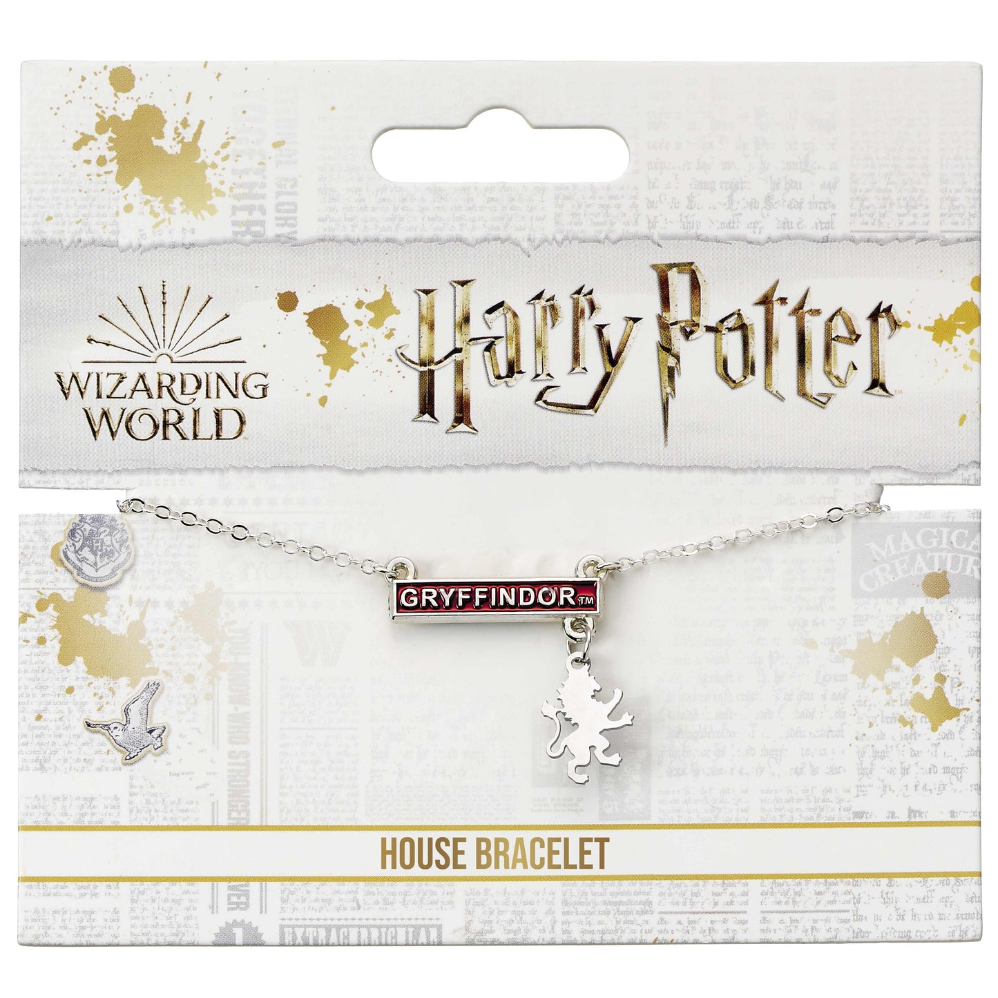 Harry Potter Gryffindor Bar Bracelet
