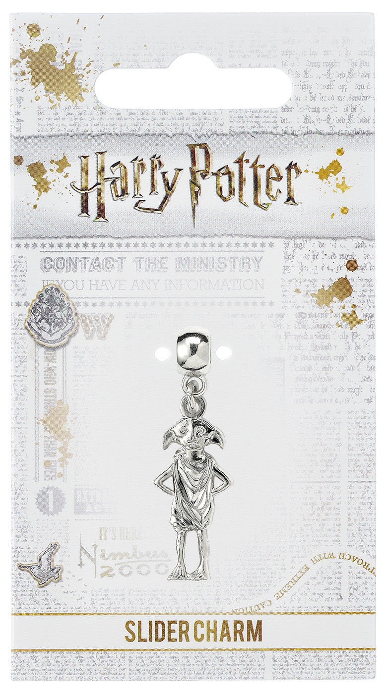 Harry Potter Dobby the House-Elf Slider Charm - Silver