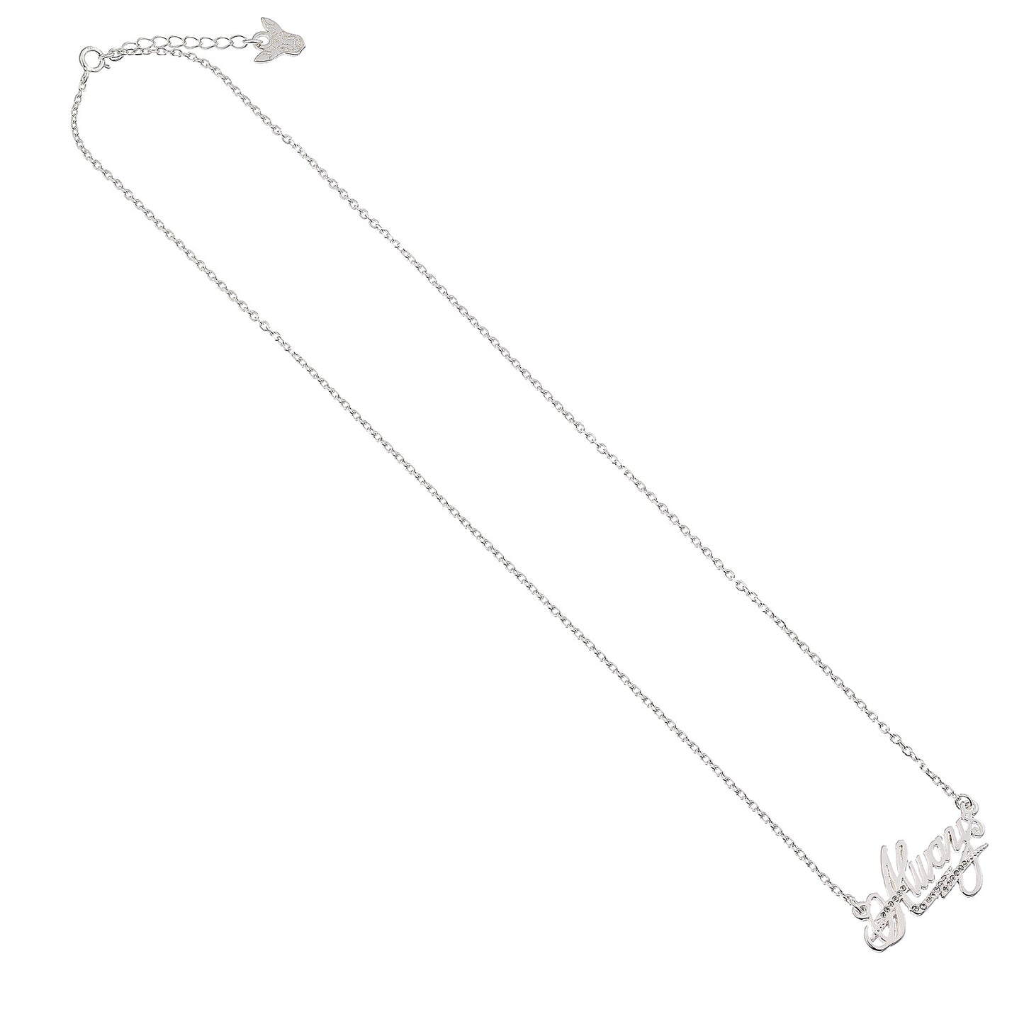 Harry Potter Always Necklace Embellished with Crystals - Sterling Silver