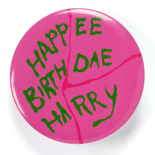 Harry Potter Happee Birthdae Cake Button Badge