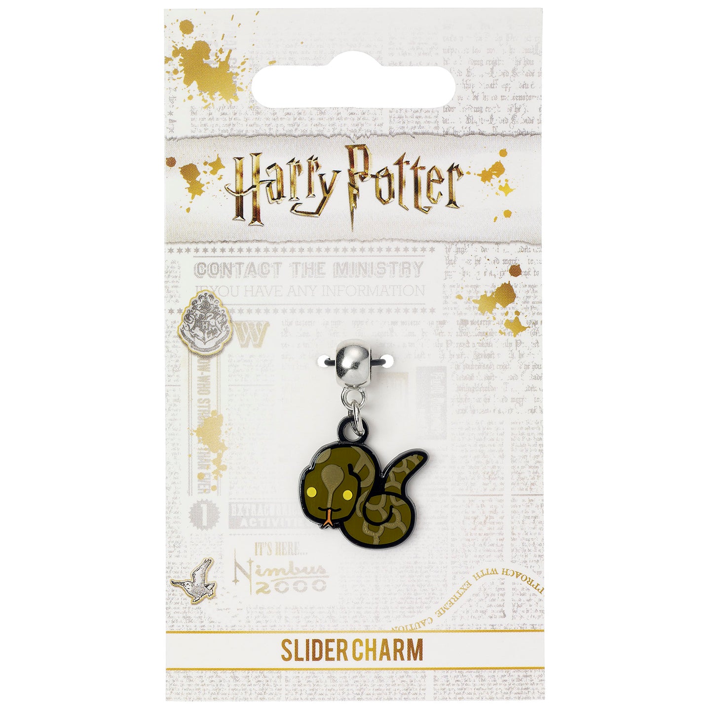 Harry Potter Nagini Slider Charm - Green