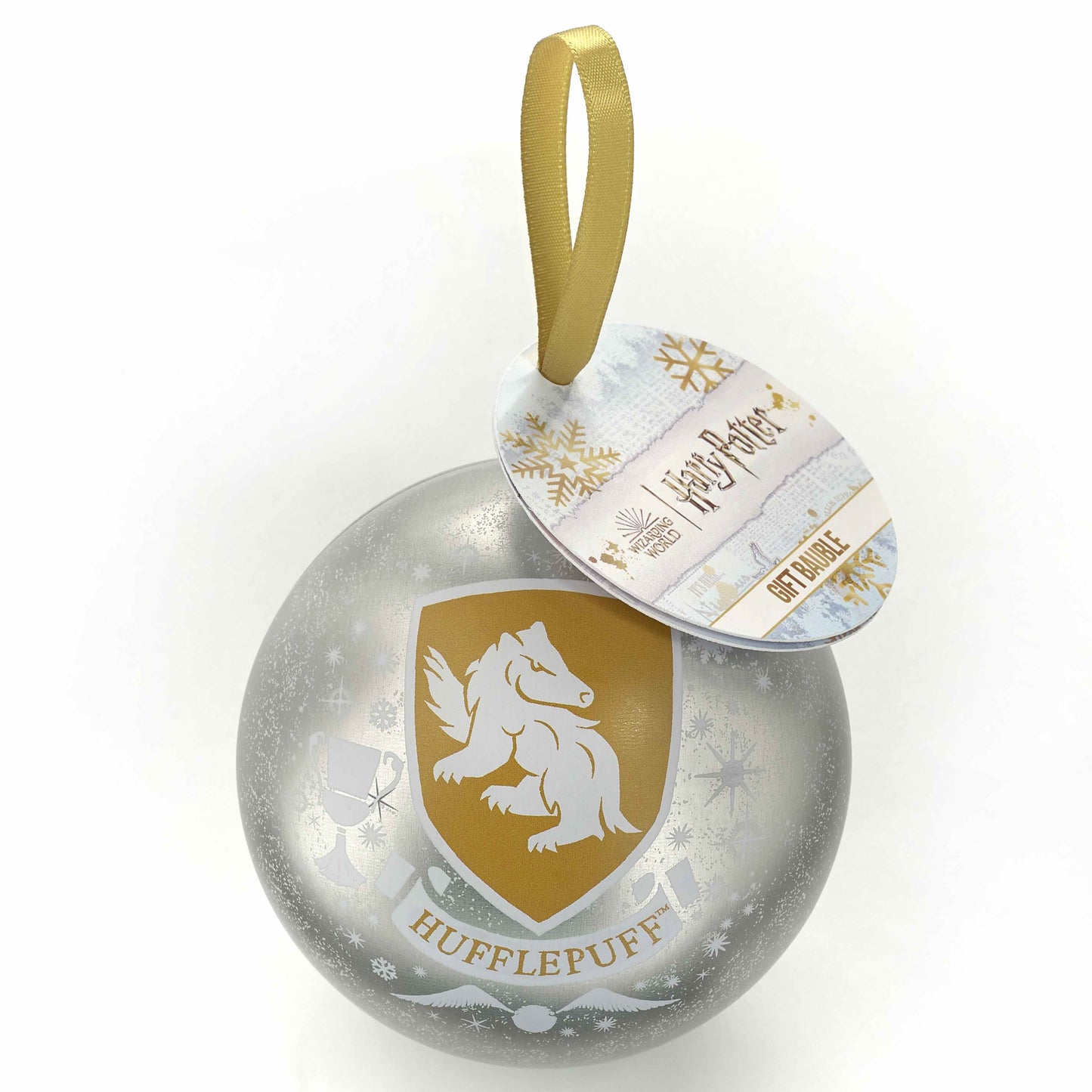 Boule Poufsouffle Harry Potter avec Collier Maison