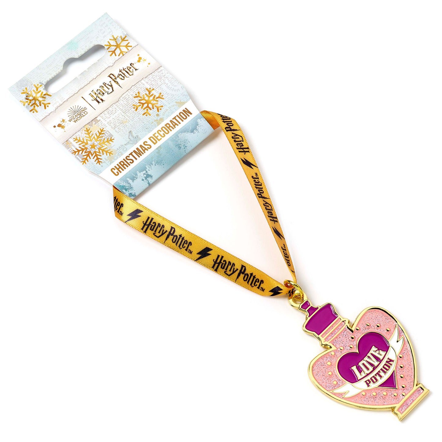 Harry Potter Love Potion Christmas Decoration - Pink