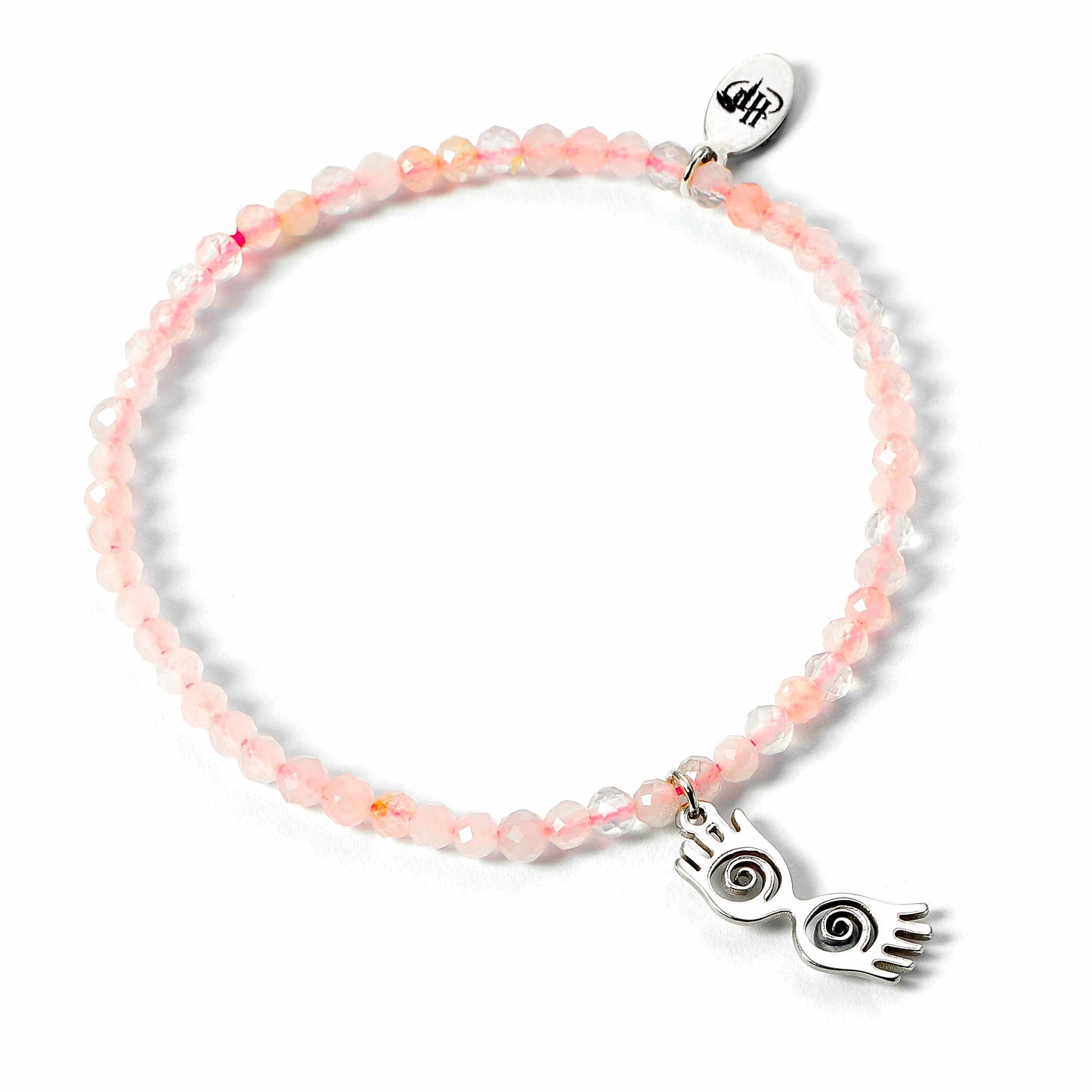Harry Potter Crystal Bracelet & Sterling Silver Luna Glasses Charm