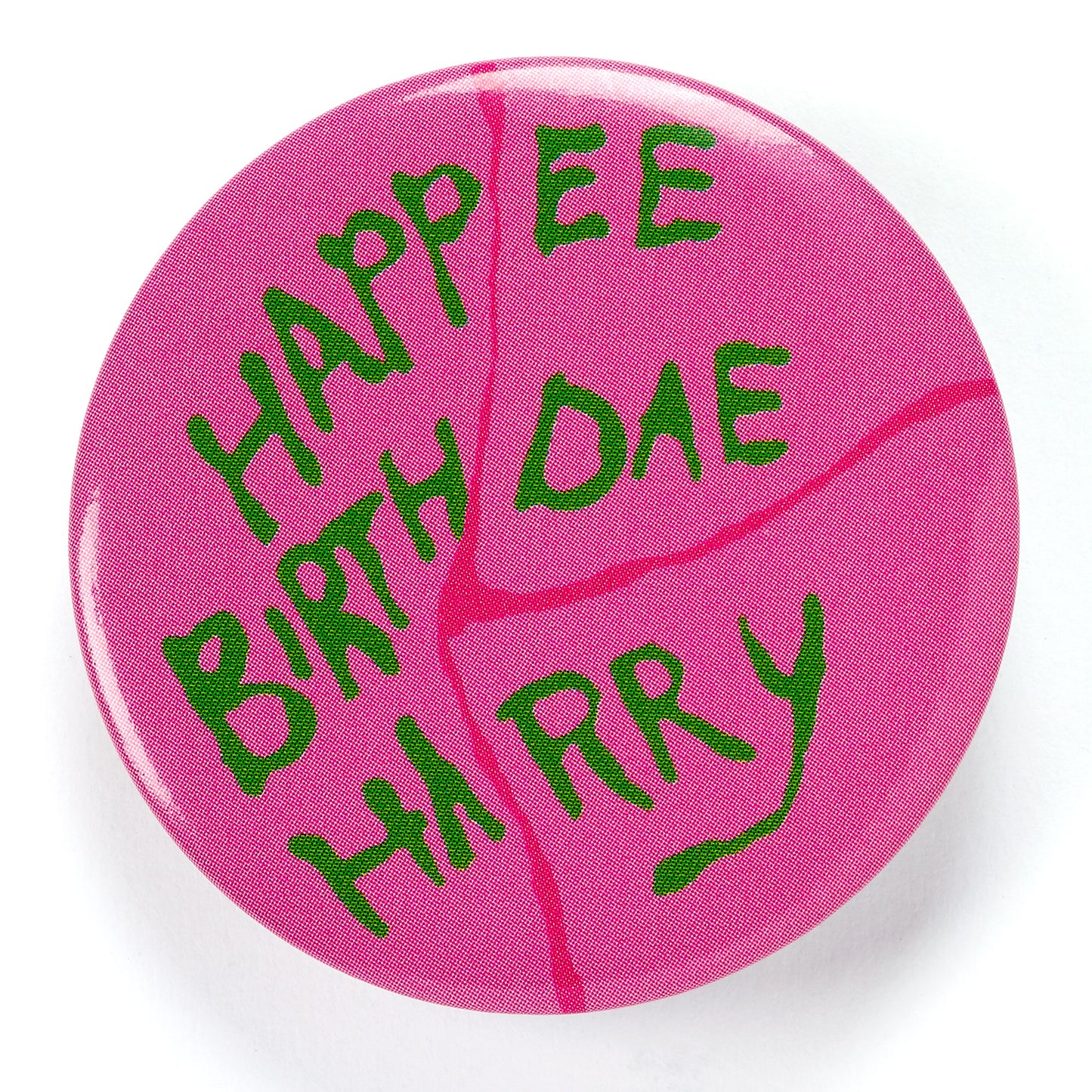 Harry Potter Dobby Happy Birthday Cake Greetings card with Button Badge