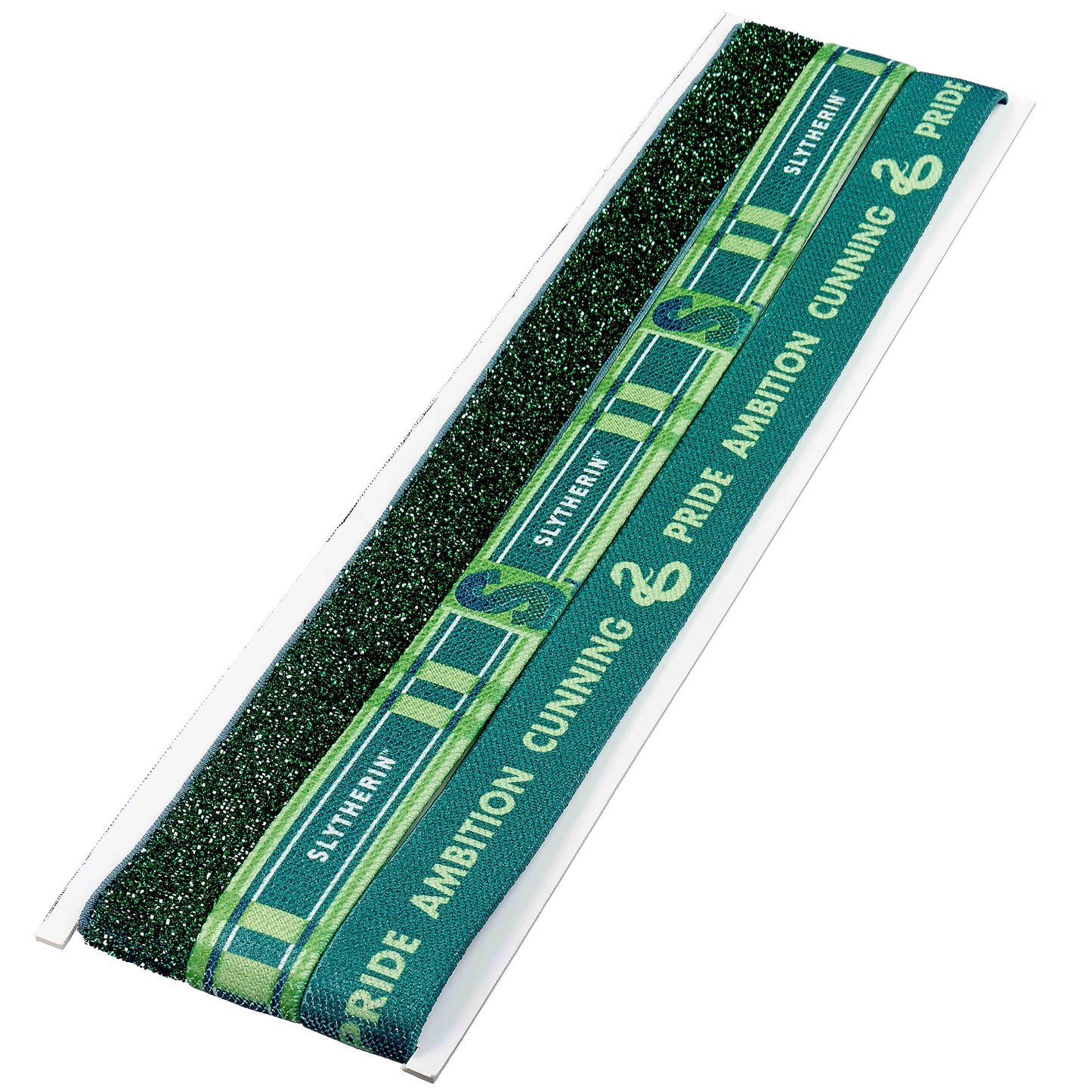 Kellica Official Harry Potter Slytherin Elastic Headband Set