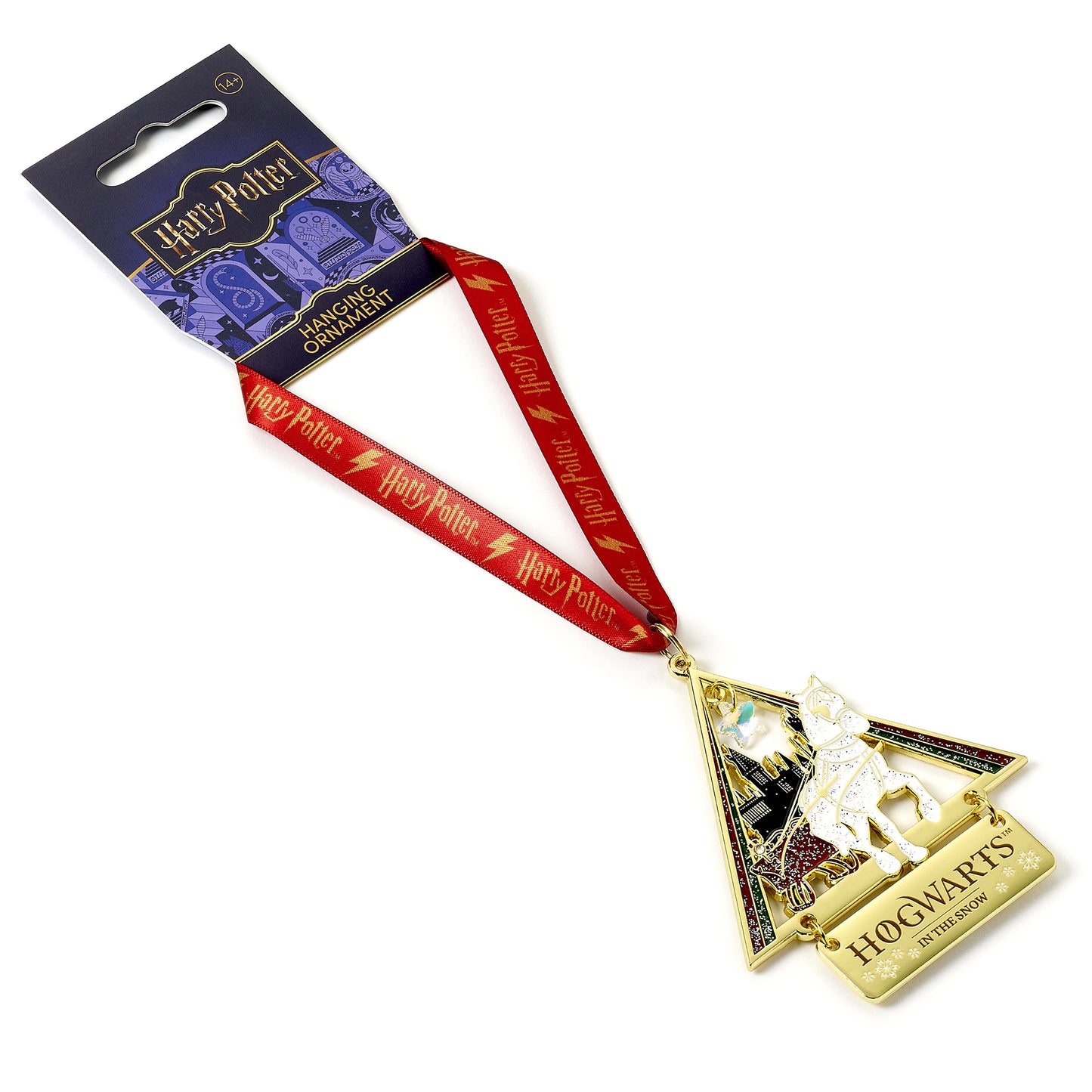 Harry Potter Hogwarts in the Snow Hanging Ornament