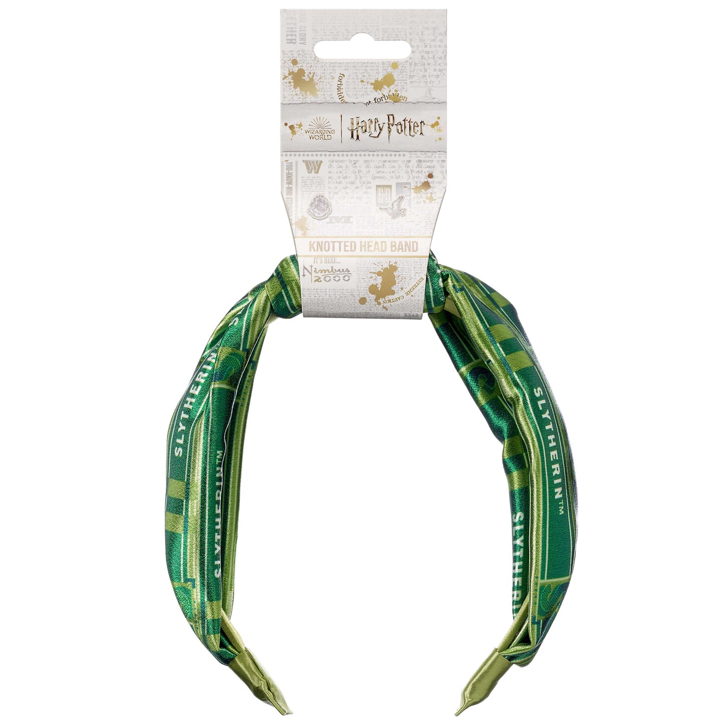Bandeau noué Serpentard Kellica Harry Potter