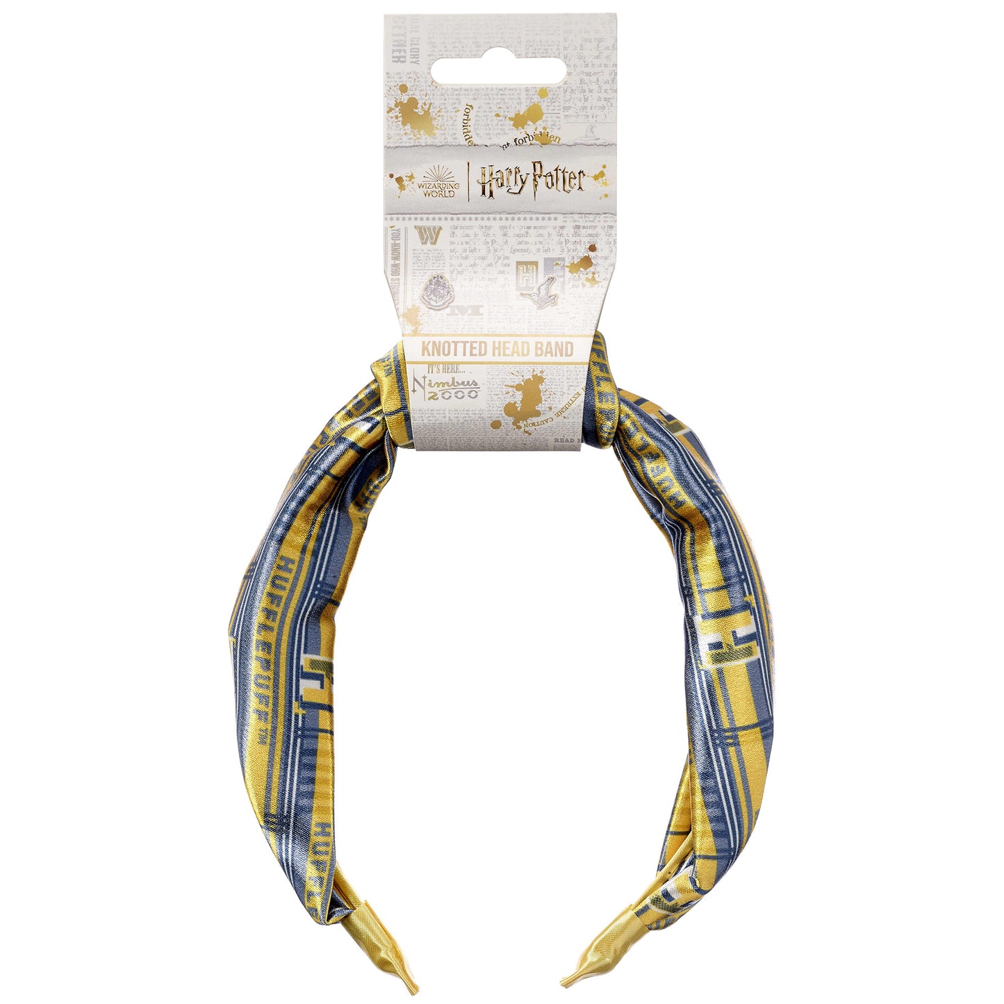 Kellica Harry Potter Hufflepuff Knotted Headband