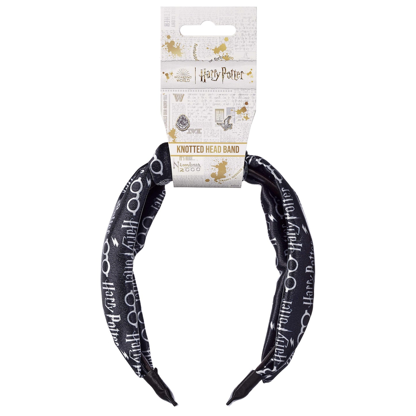 Kellica Harry Potter Logo Knotted Headband