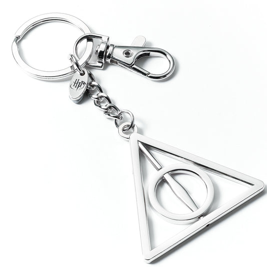Harry Potter Deathly Hallows spinning keyring