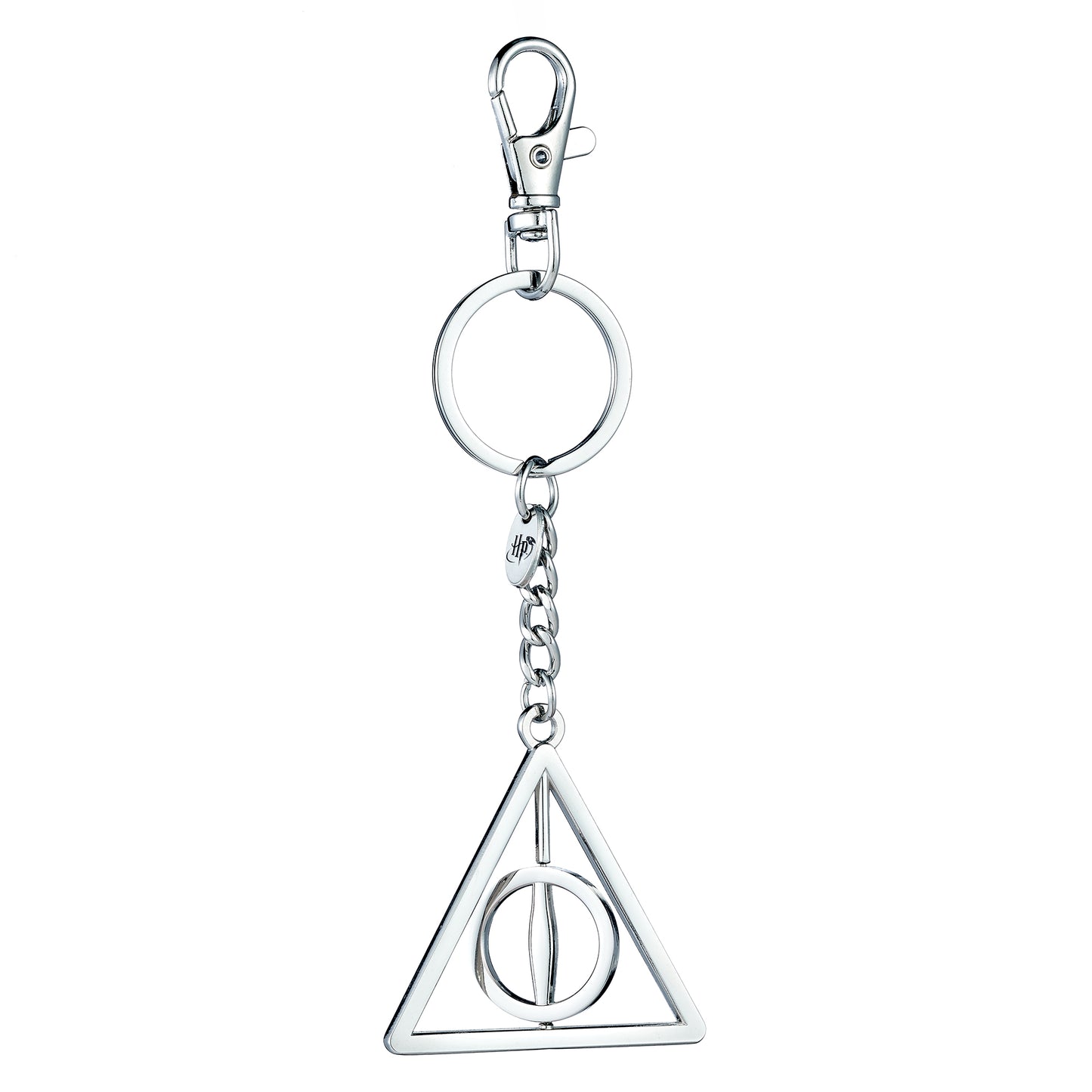 Harry Potter Deathly Hallows spinning keyring