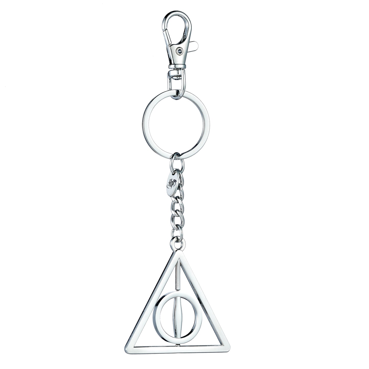 Harry Potter Deathly Hallows spinning keyring