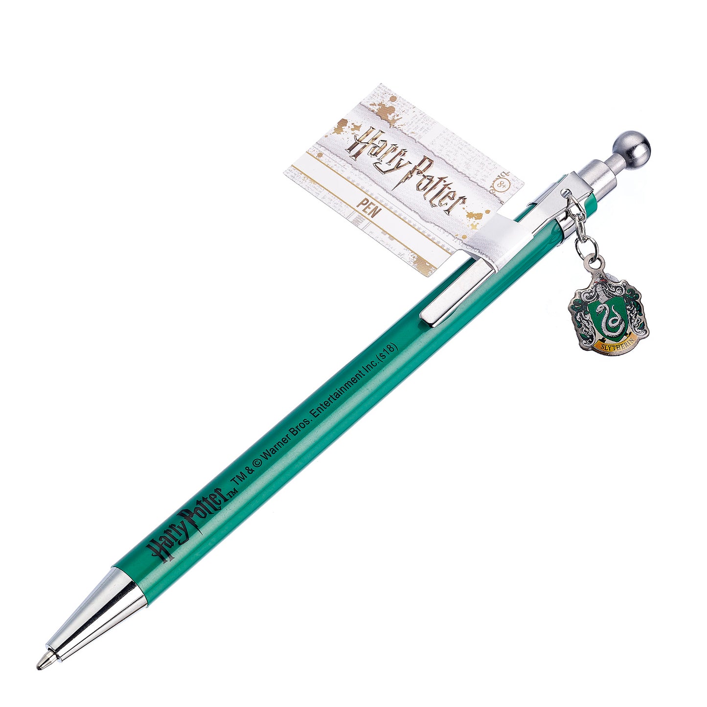 Harry Potter Slytherin House Crest Pen - Green
