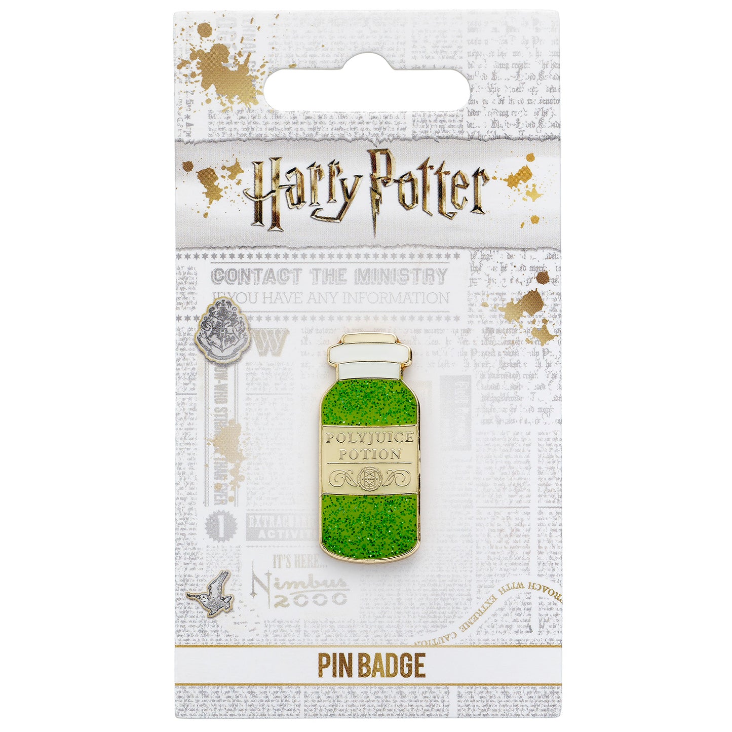 Harry Potter Polyjuice Pin Badge - Green