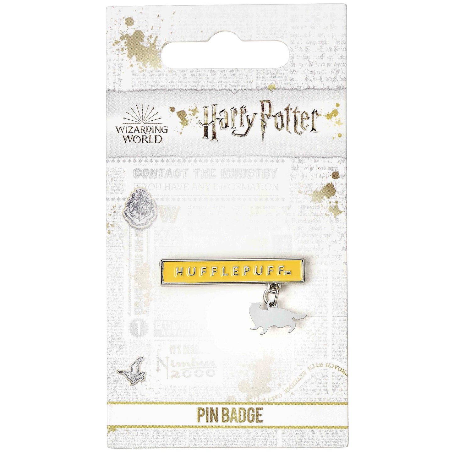 Kellica Harry Potter Hufflepuff Bar Pin Badge