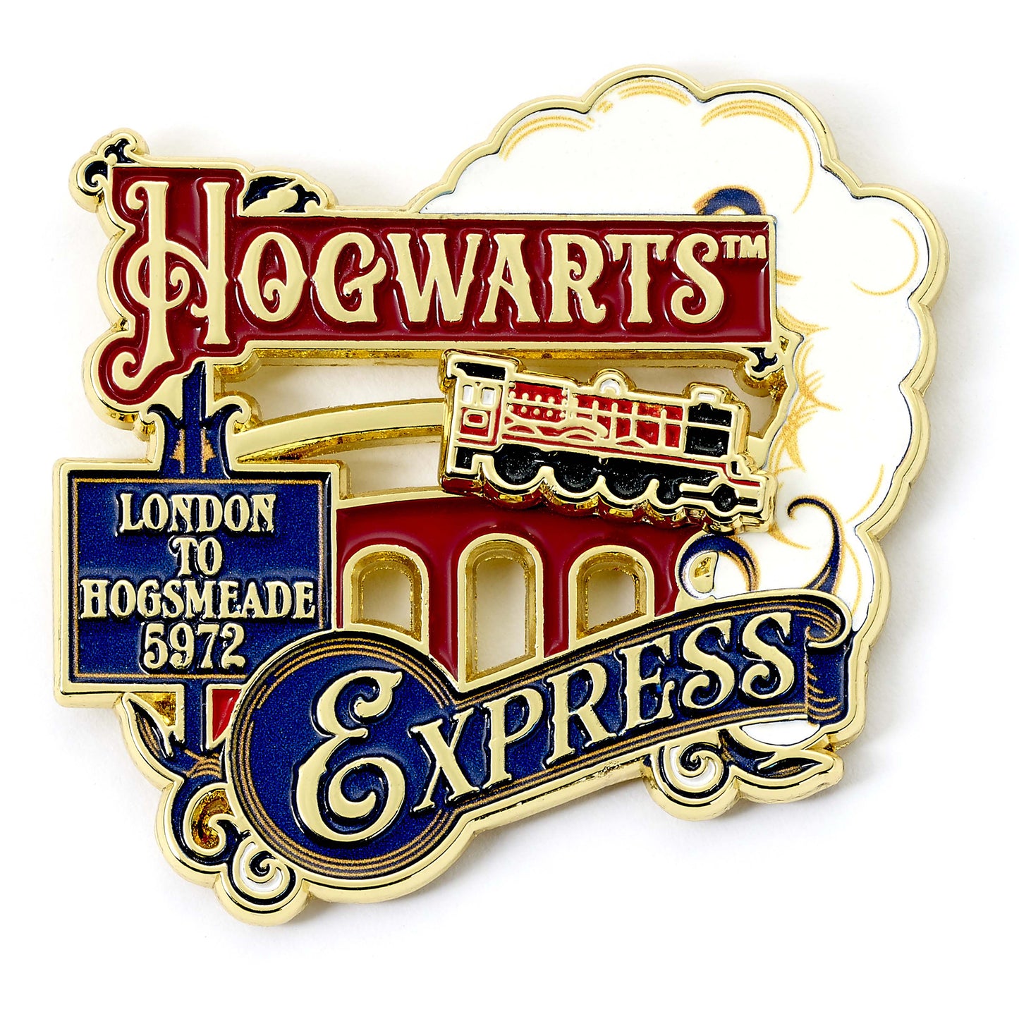 Harry Potter Hogwarts Express Sliding Pin Badge