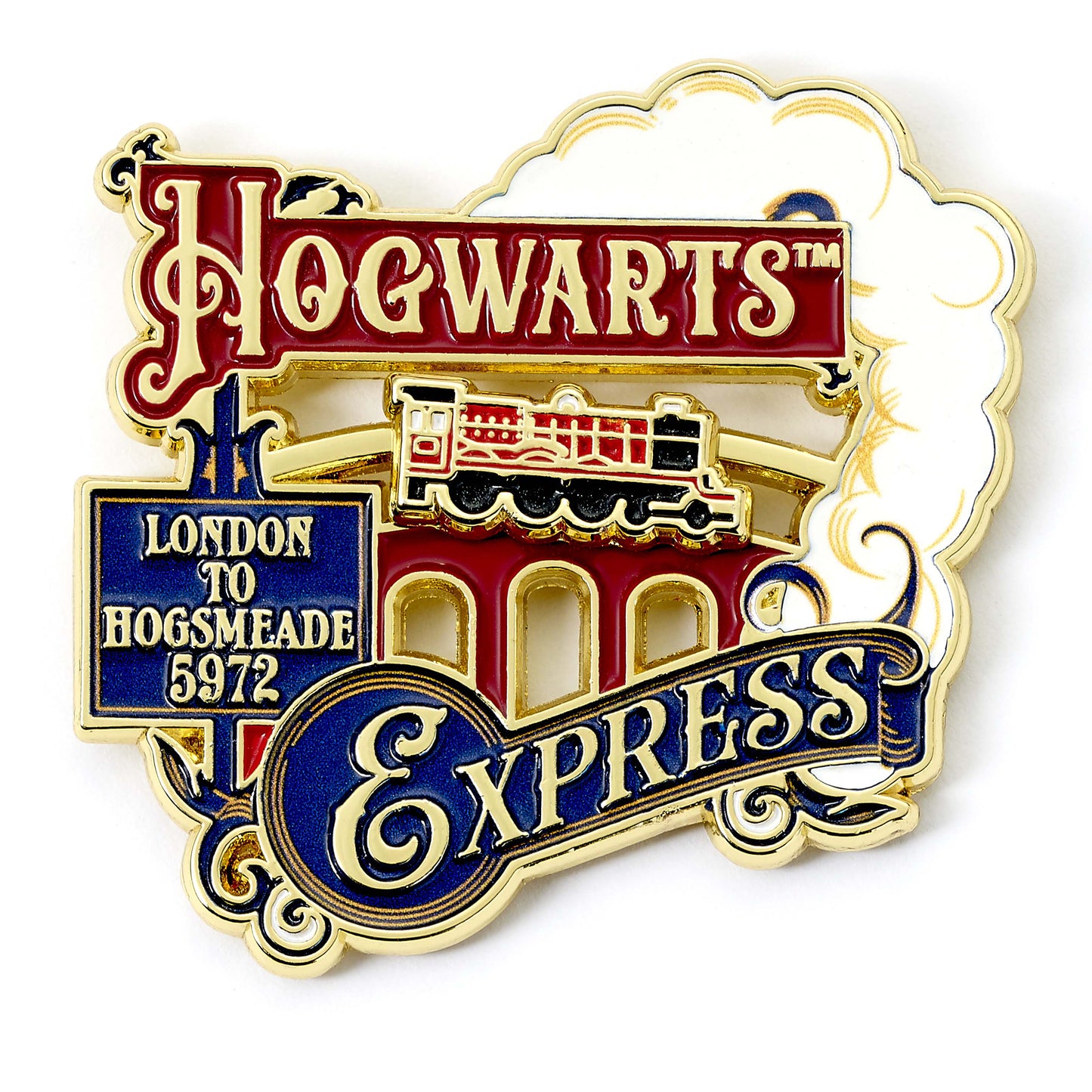 Harry Potter Hogwarts Express Sliding Pin Badge