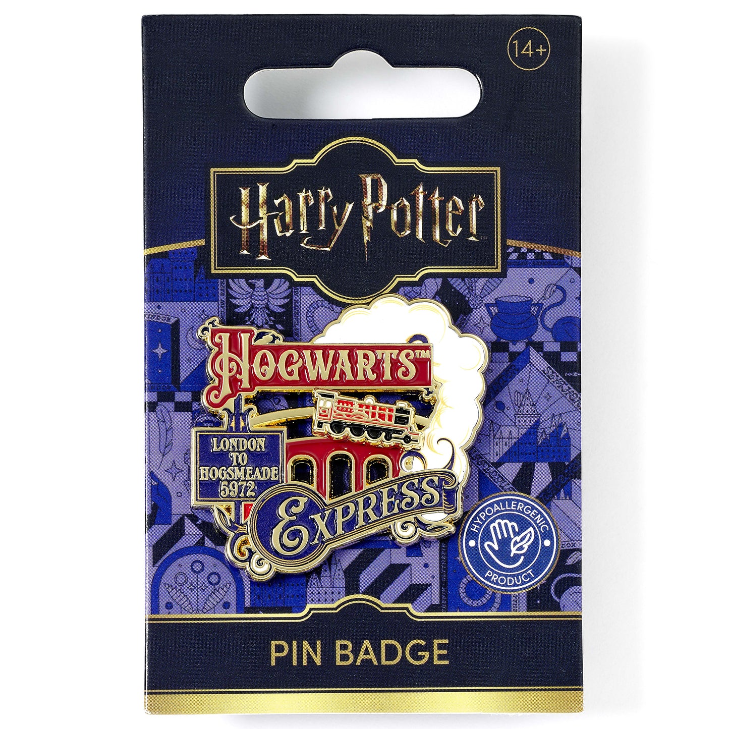 Harry Potter Hogwarts Express Sliding Pin Badge