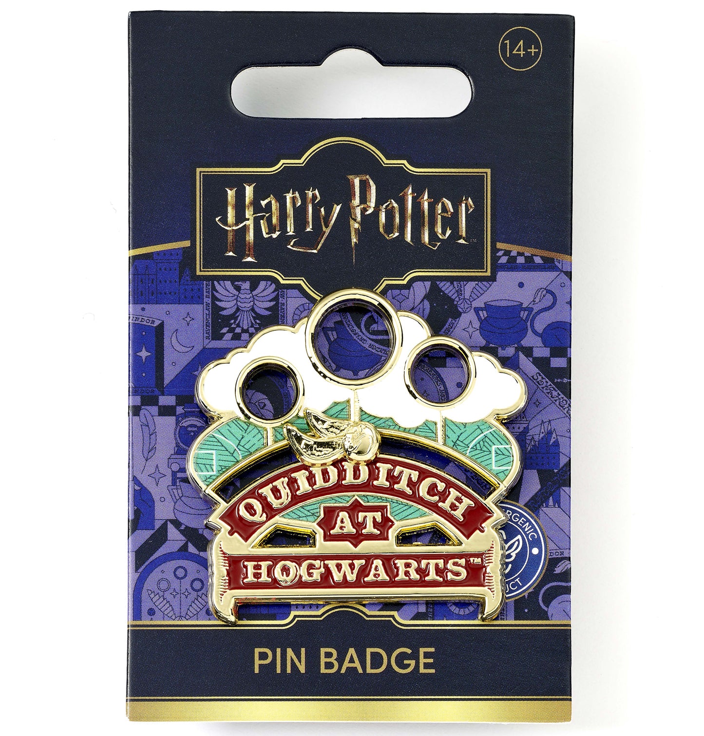Harry Potter Golden Snitch Sliding Pin Badge