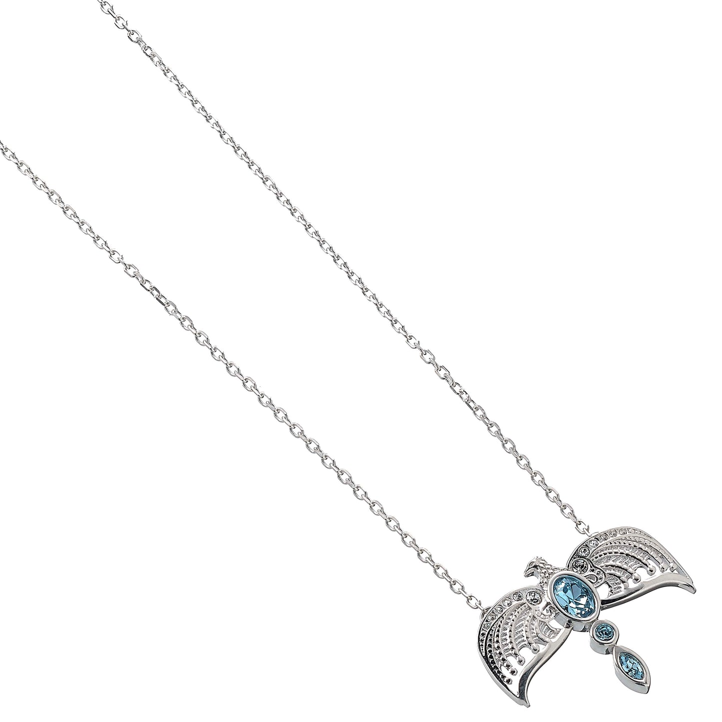 Harry Potter Diadem Necklace Embellished with Crystals - Sterling Silver