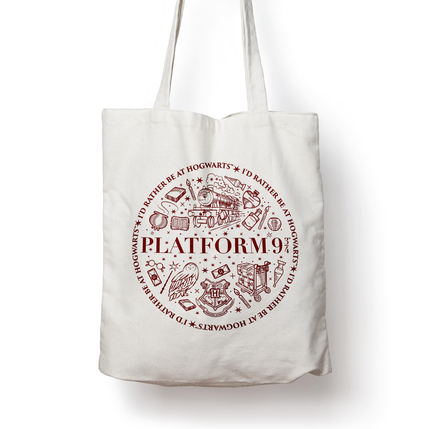 PREORDER - Harry Potter Cotton Platform 9 3/4 Tote Bag