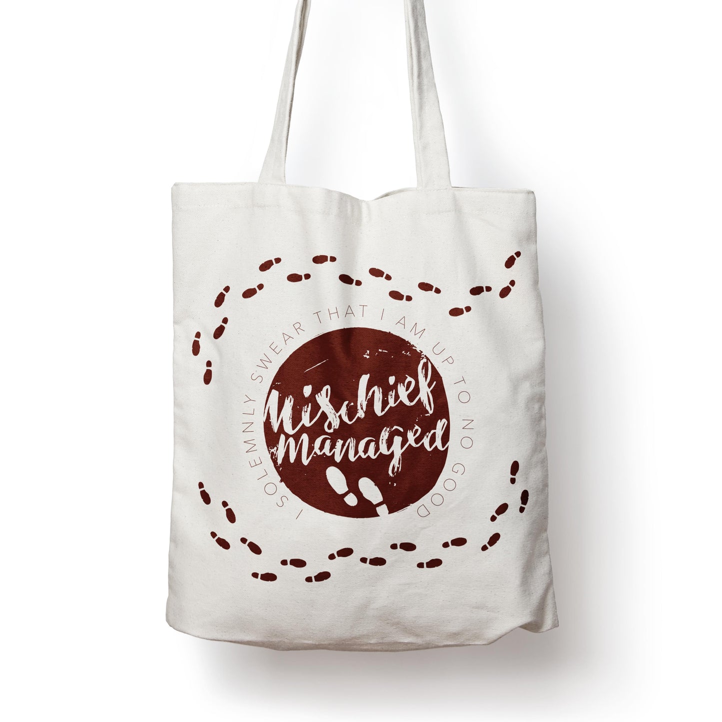 Harry Potter Cotton Marauders Map Tote Bag