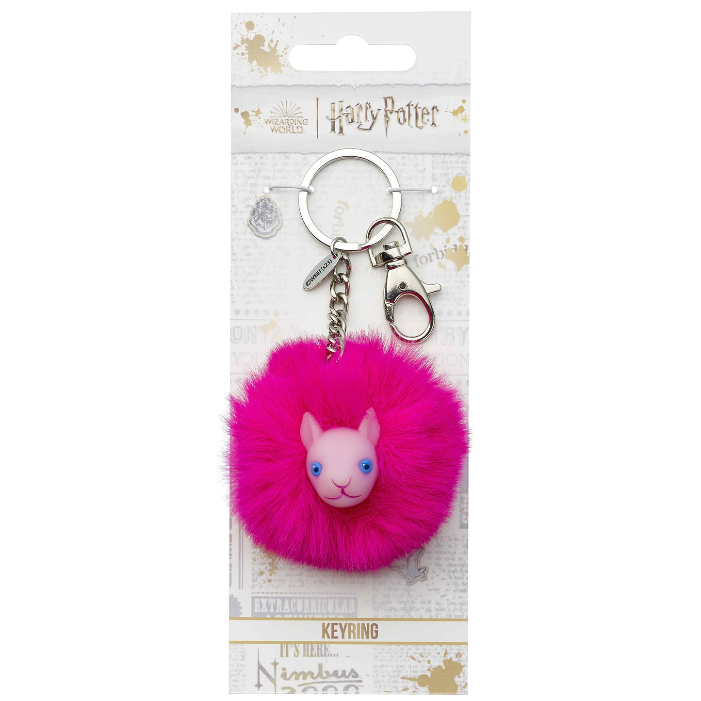 Harry Potter Pygmy Puff Keyring - Pink