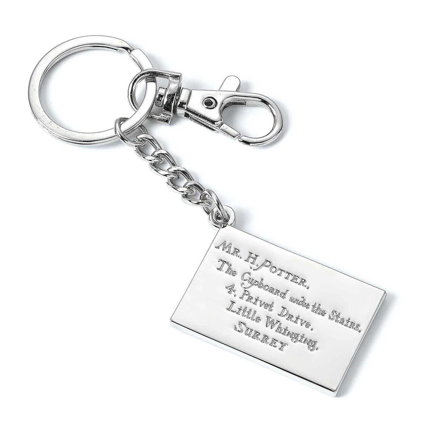 Harry Potter Hogwarts Acceptance Letter Keyring - Silver
