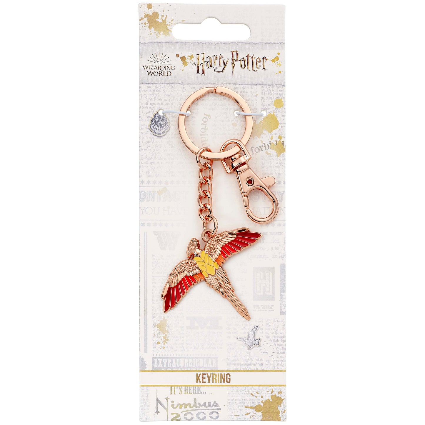 Harry Potter Fawkes Keyring