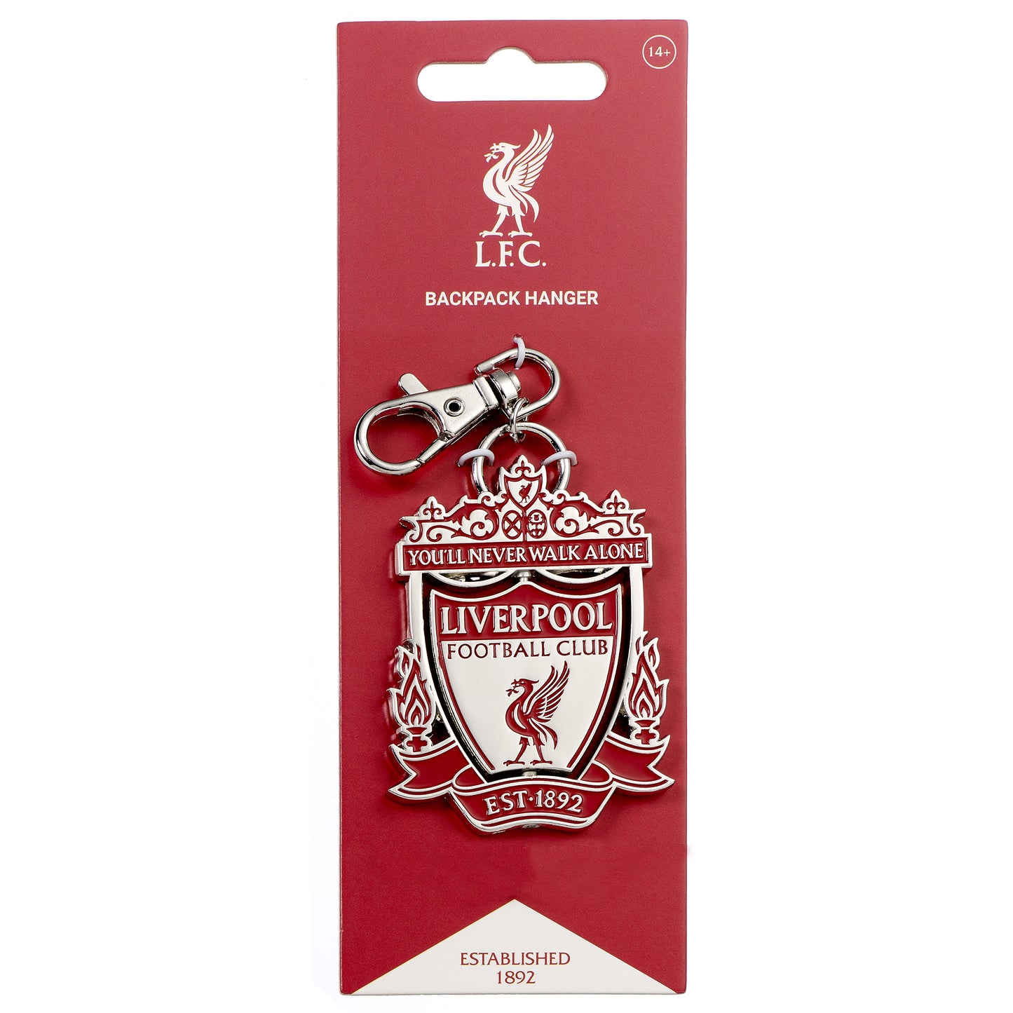 Liverpool Football Club Spinning Crest Backpack Hanger