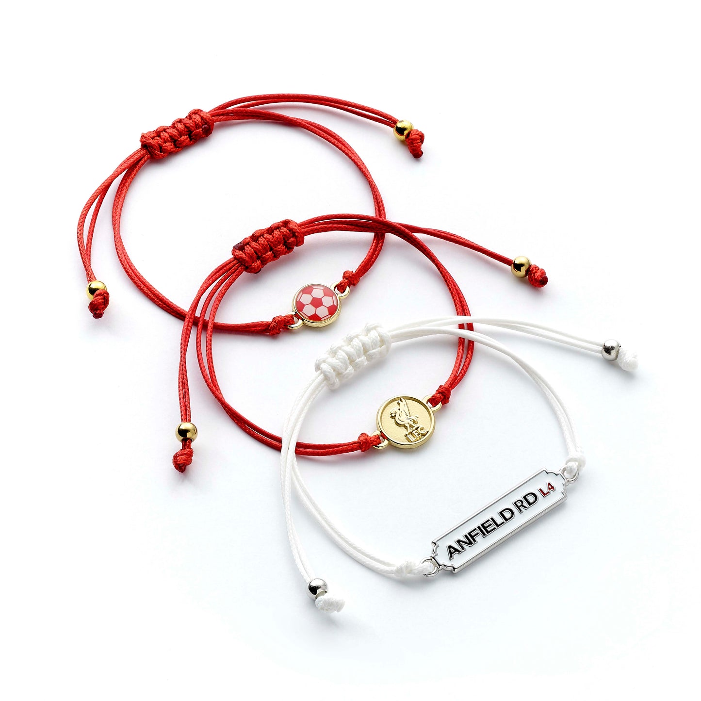 Liverpool Football Club Friendship Bracelet Set