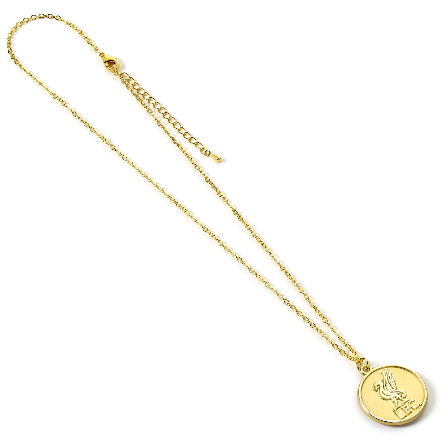 Liverpool Football Club Gold Tone Crest Necklace