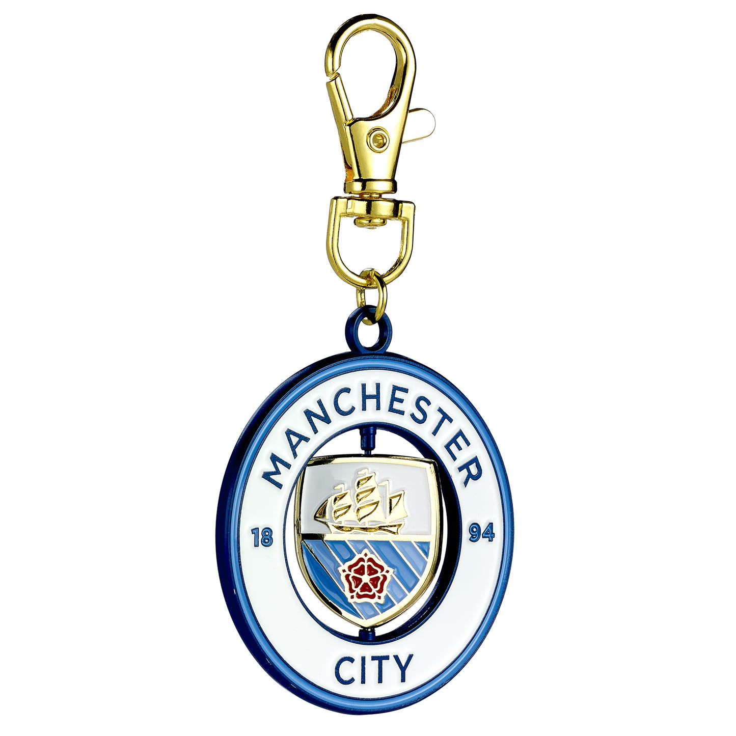 Manchester City Football Club Spinning Logo Backpack Hanger