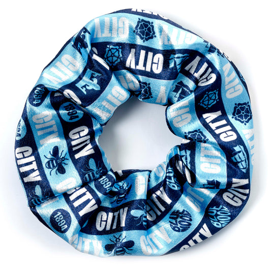 Manchester City Football Club Icons Hair Scrunchie