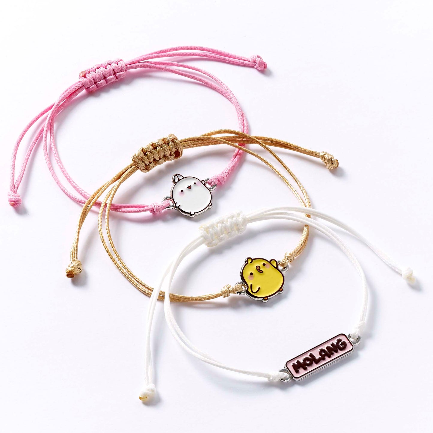 Molang and Piu Piu Friendship Bracelet Set