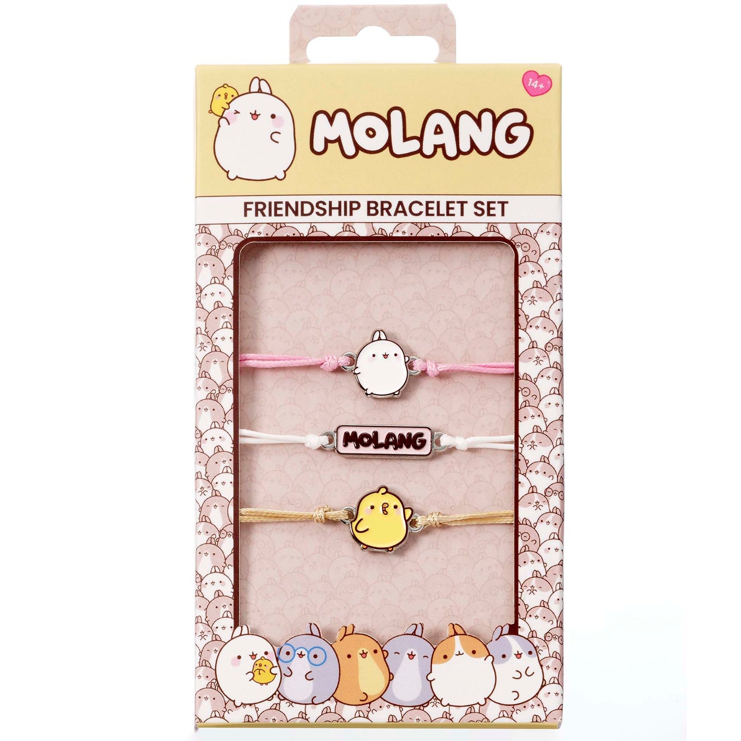 Molang and Piu Piu Friendship Bracelet Set