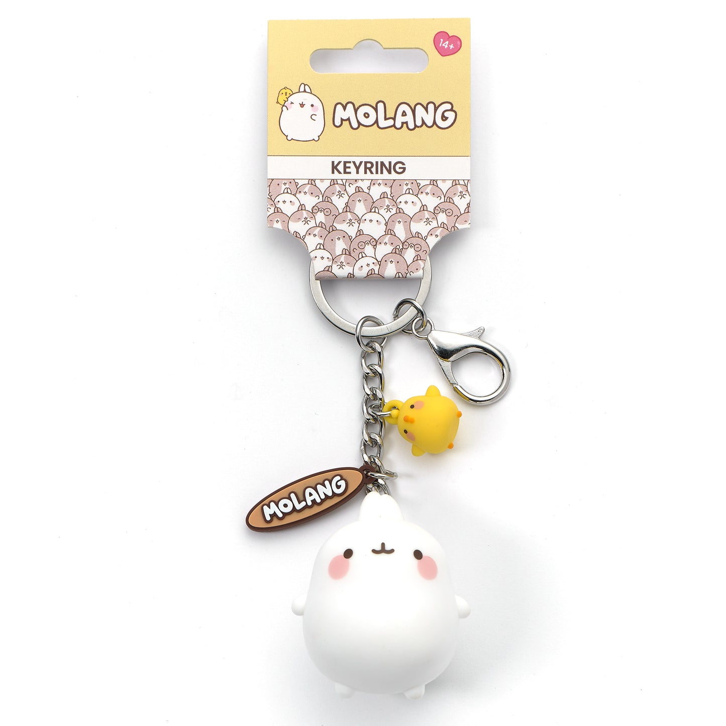 Molang and Piu Piu 3D Keyring