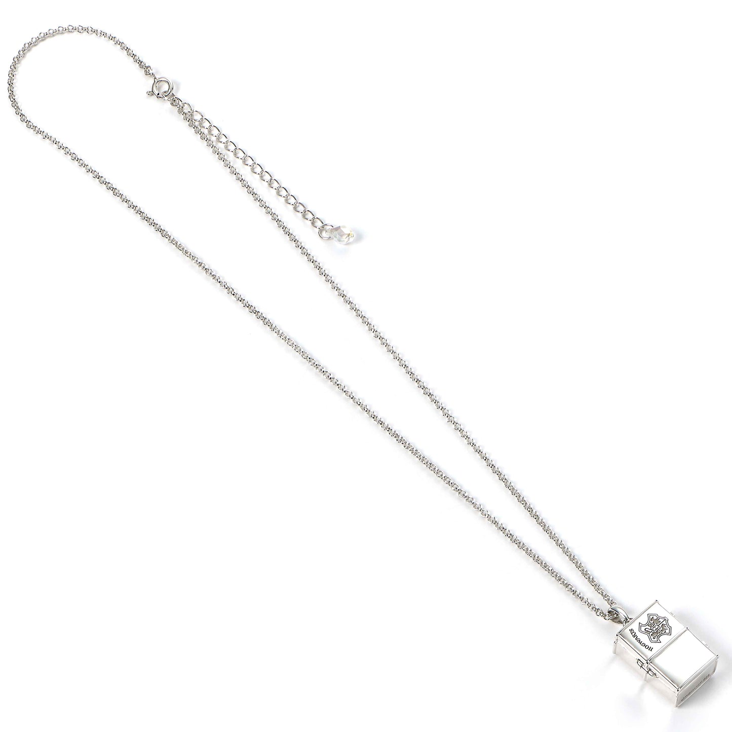 Harry Potter Sterling Silver Hogwarts Trunk Necklace