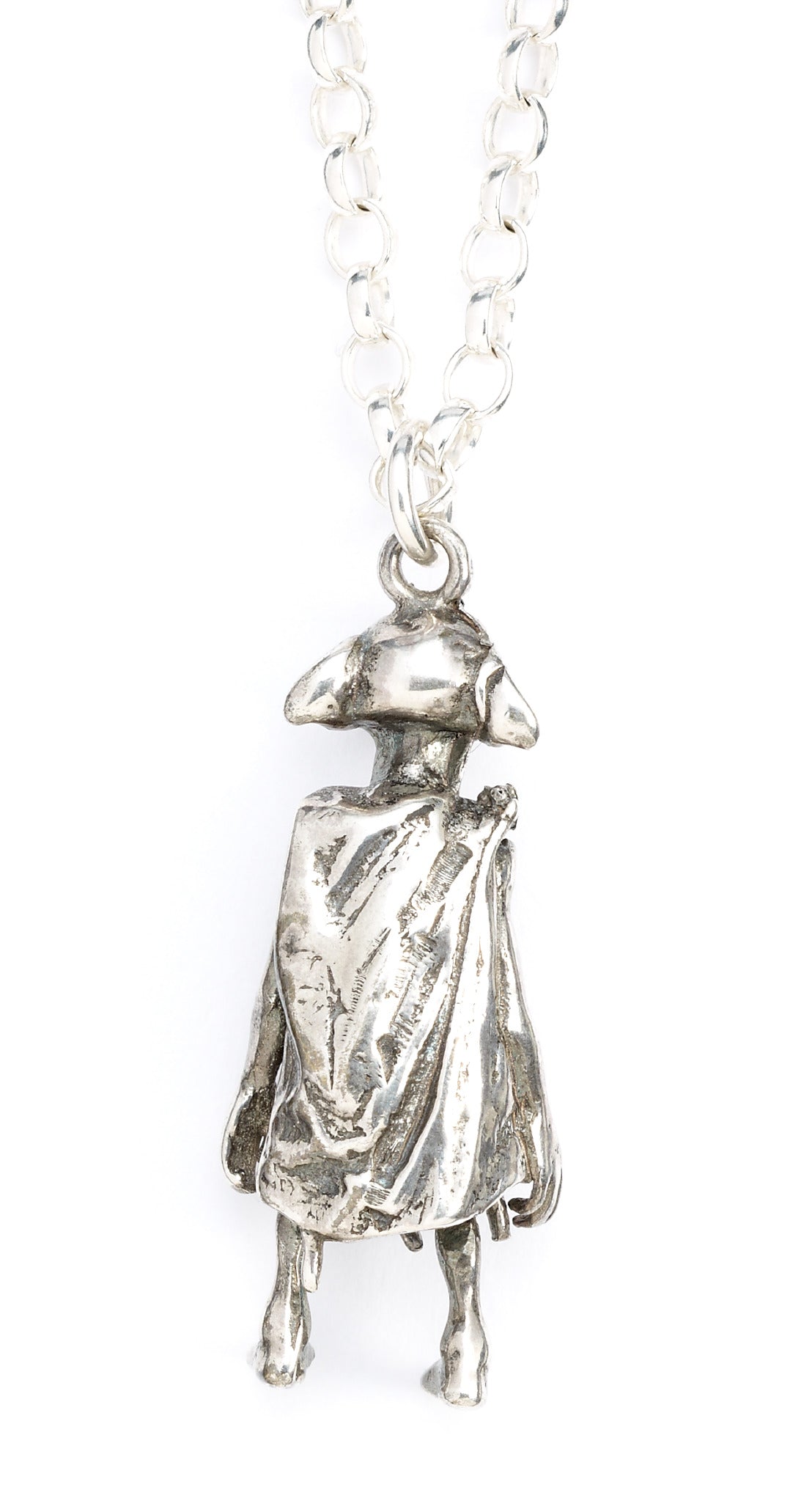 Harry Potter Dobby the House Elf Charm Necklace- Sterling Silver