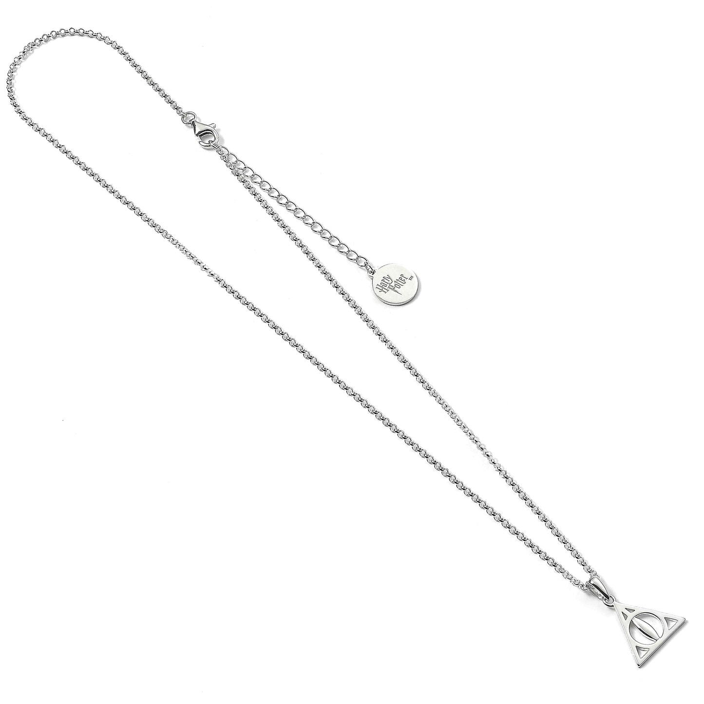 Harry Potter Deathly Hallows Necklace - Sterling Silver