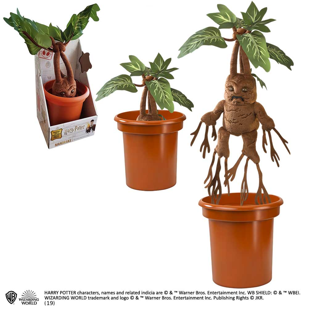 Harry Potter Mandrake Interactive Plush