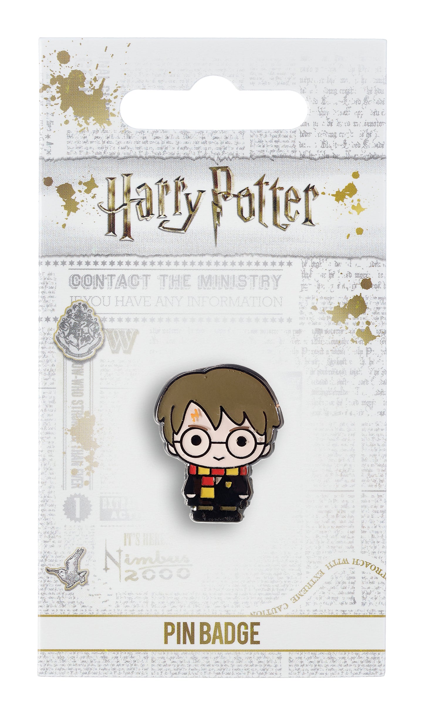 Pin's Harry Potter Style Chibi - Noir