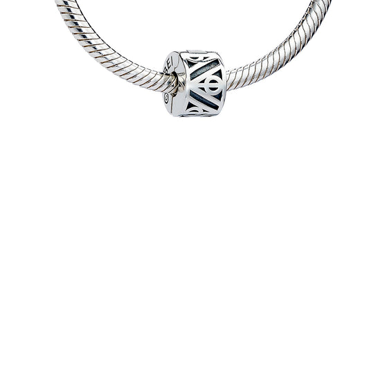 Harry Potter Deathly Hallows Stopper Bead Charm - Argent Sterling