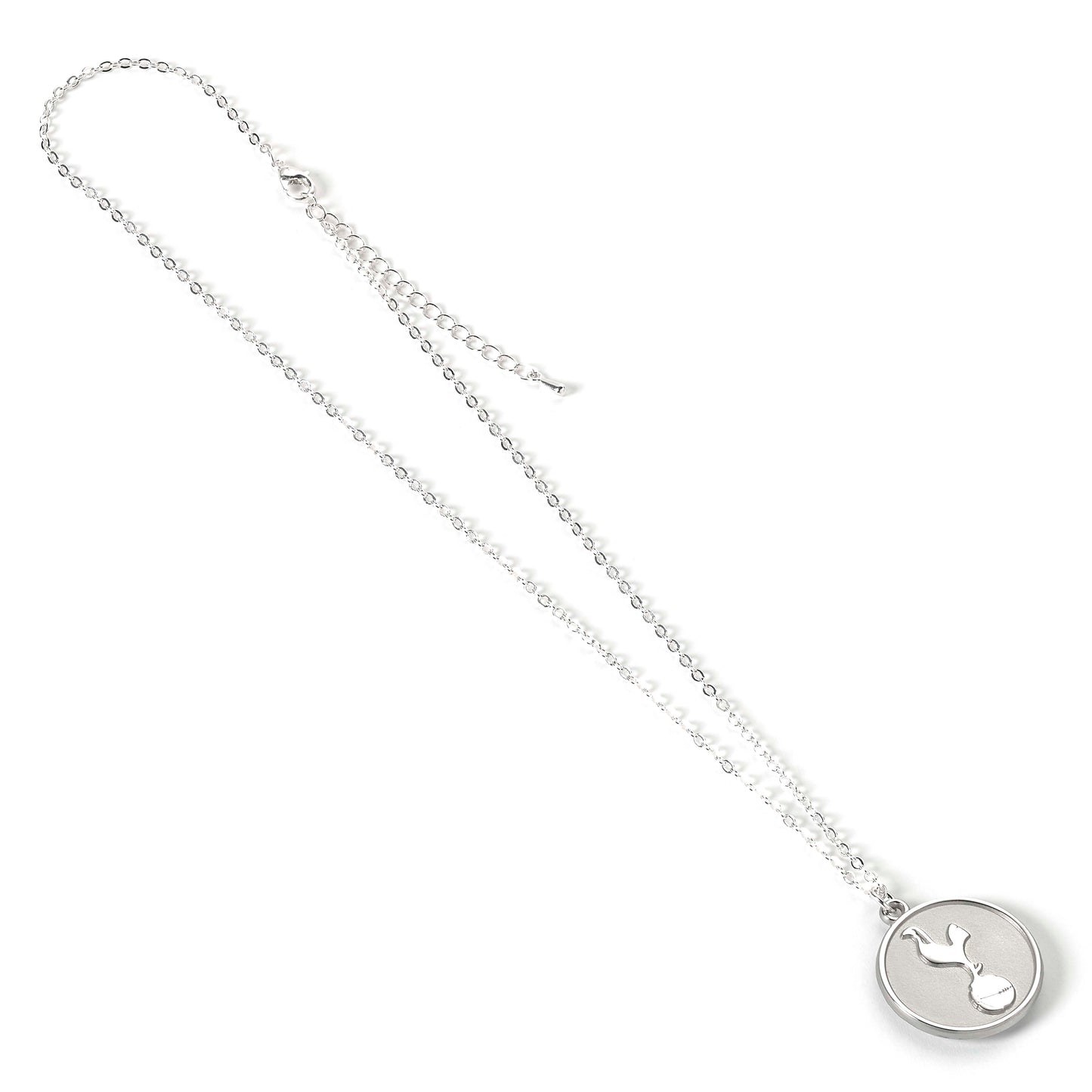 Tottenham Hotspur Silver Tone Disc Necklace