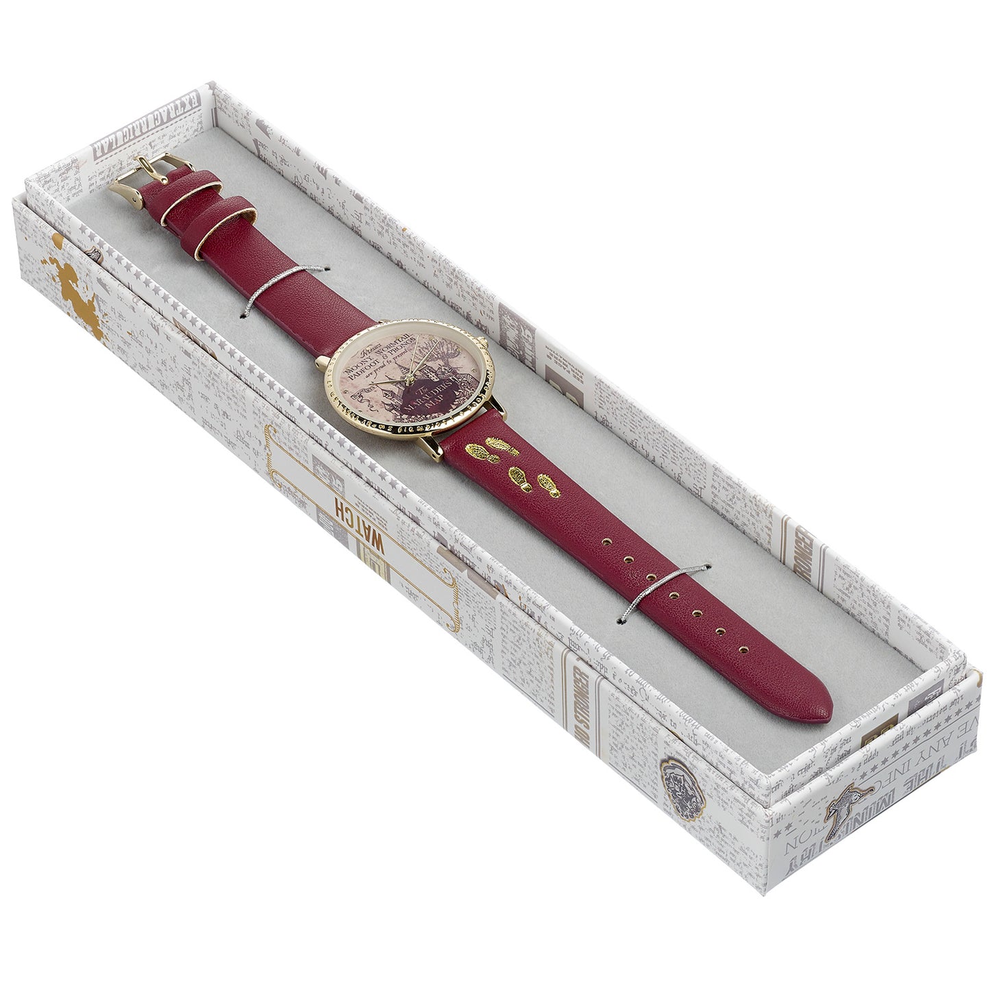 Harry Potter Marauders Map Watch - Red