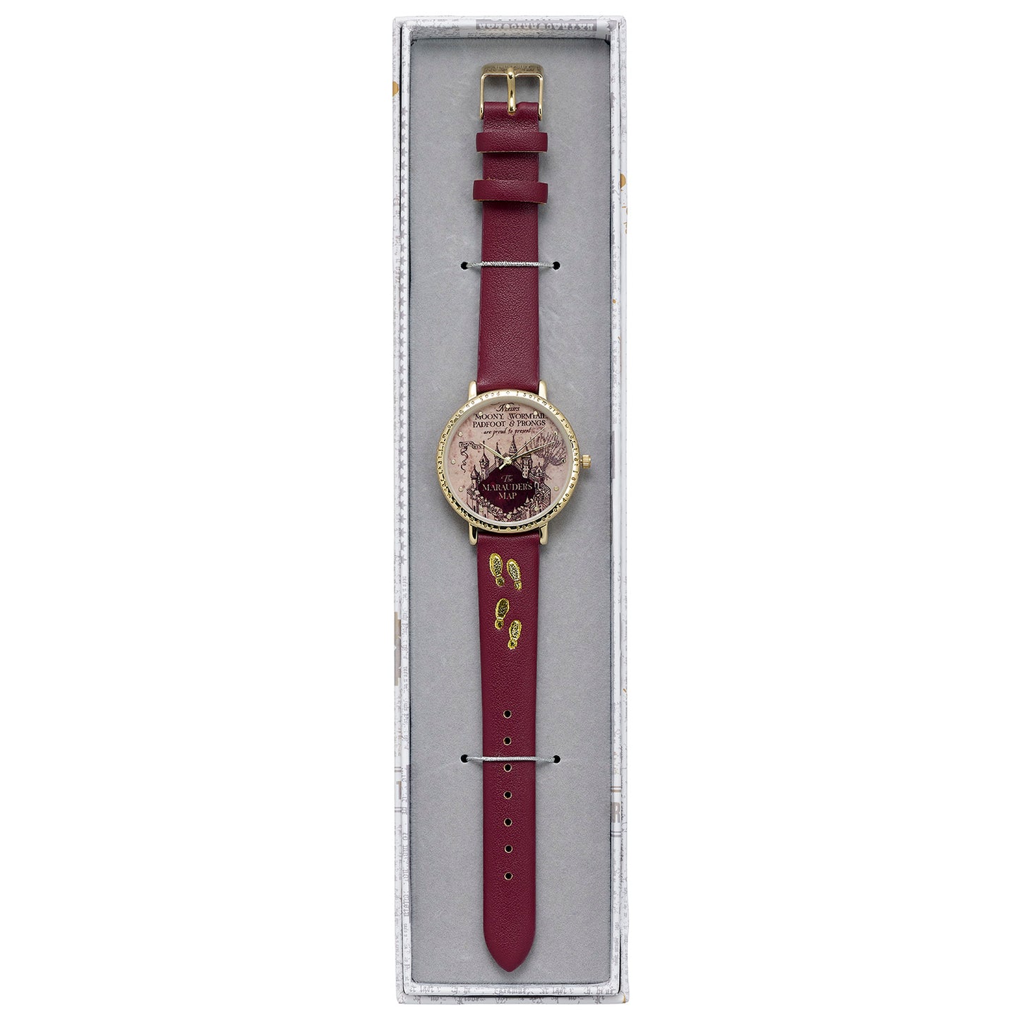 Harry Potter Marauders Map Watch - Red